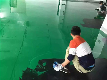 青松路街道下面给你一份环氧地坪漆施工的完整流程
